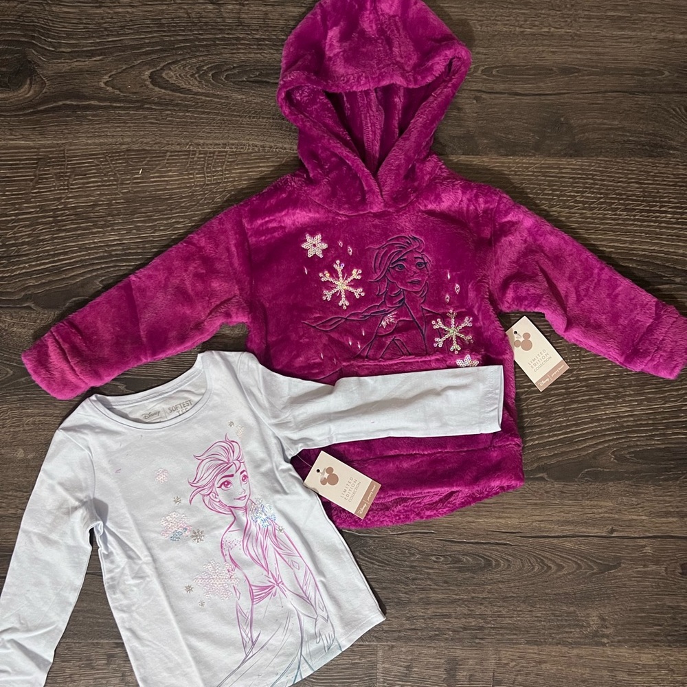 Frozen - Limited Edition Disney Sherpa Pullover and Soft Long sleeve tee